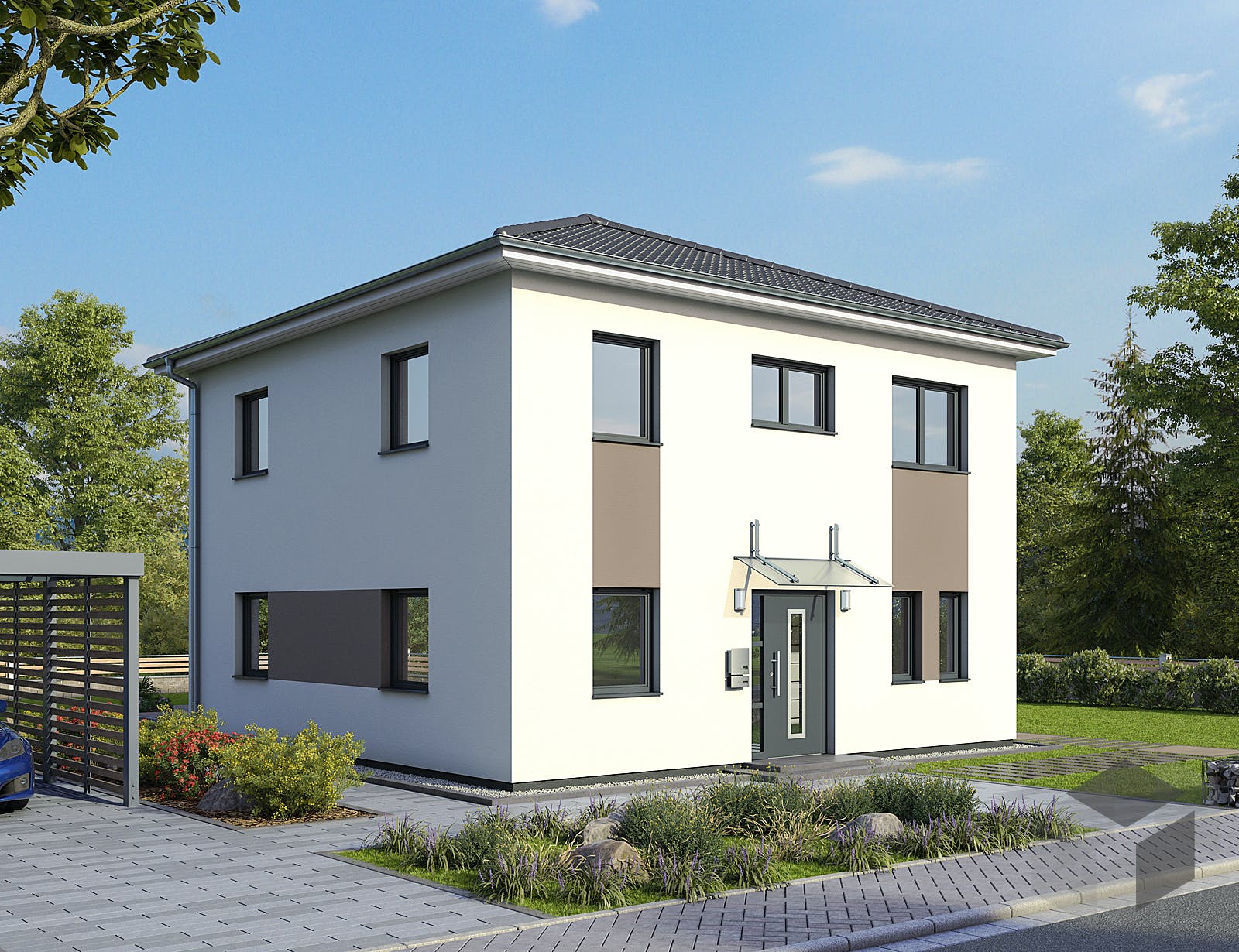 Stadtvilla EFH Stadtvilla 124 von hebelHAUS auf Massivhaus.de