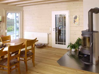 Blockhaus B167 von Frammelsberger R. Ingenieur-Holzbau, Blockhaus Innenansicht 2