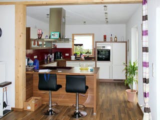 Fertighaus Homestory 057 von Lehner Haus Schlüsselfertig ab 274170€, Satteldach-Klassiker Innenansicht 2