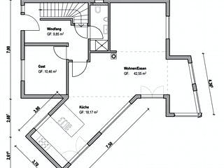 Fertighaus Homestory 101 von Lehner Haus Schlüsselfertig ab 315250€, Satteldach-Klassiker Grundriss 2