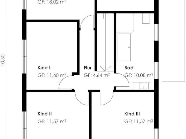Fertighaus Homestory 366 von LEHNER HAUS Schlüsselfertig ab 444925€, Cubushaus Grundriss 1
