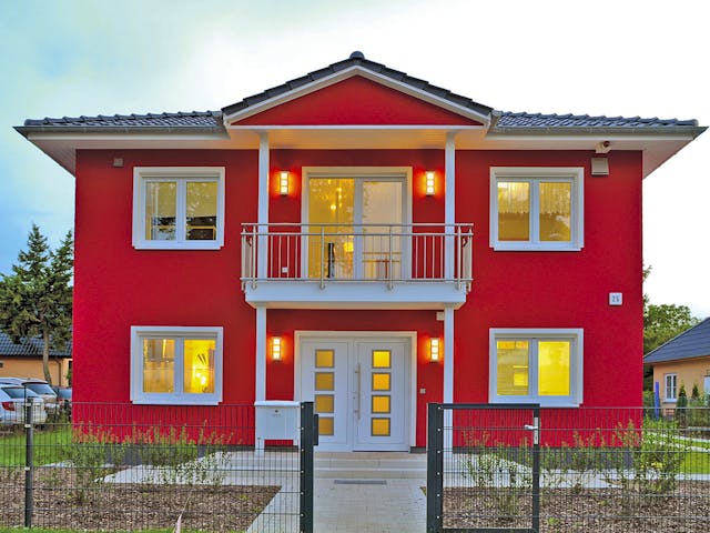 Massivhaus VarioCity 172 von HSE - Massivhaus Schlüsselfertig ab 357140€, Stadtvilla Außenansicht 1 Massivhaus VarioCity 172 von HSE - Massivhaus Schlüsselfertig ab 357140€, Stadtvilla Außenansicht 1