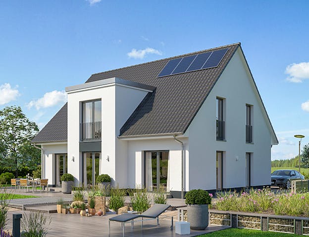 Energieeffizientes Massivhaus schlüsselfertig