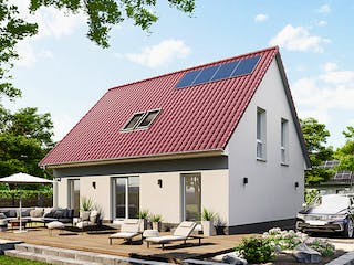 Massivhaus Das Unverbesserliche S623 von Heinz von Heiden Zentrale Schlüsselfertig ab 245401.2€, Außenansicht 1