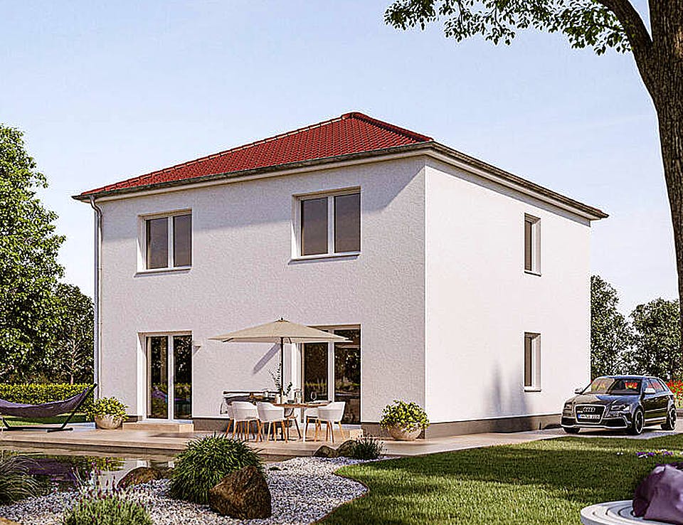 Massivhaus Die Unverbesserliche V150 von Heinz von Heiden Schlüsselfertig ab 256274.125€, Stadtvilla Außenansicht 1
