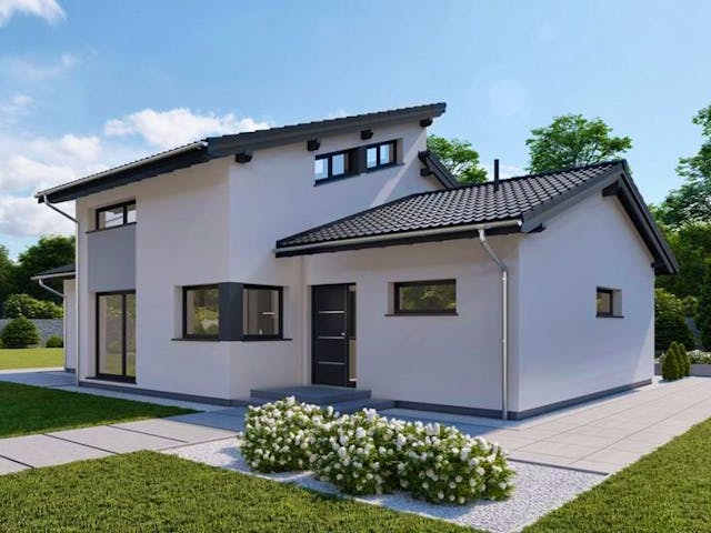 Fertighaus Brave 180 von Danwood Schlüsselfertig ab 356500€, Bungalow Innenansicht 3