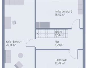 Fertighaus Design 10 K von OKAL Haus Schlüsselfertig ab 478900€, Innenansicht 1