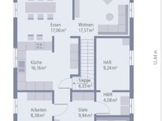 Fertighaus Design 29 von OKAL Haus Schlüsselfertig ab 453900€, Innenansicht 1