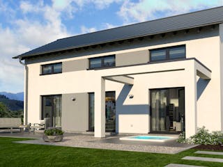 Fertighaus Design 5 von OKAL Haus Schlüsselfertig ab 413900€, Außenansicht 1