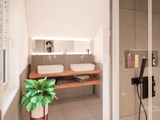 Fertighaus Doppelhaus 07 von OKAL Haus Schlüsselfertig ab 332900€, Innenansicht 2