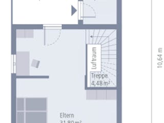 Fertighaus Doppelhaus 08 von OKAL Haus Schlüsselfertig ab 431900€, Innenansicht 3