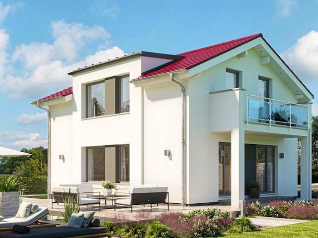 Fertighaus EDITION 120 V3 von Bien-Zenker Schlüsselfertig ab 298452€, Außenansicht 1 Fertighaus EDITION 120 V3 von Bien-Zenker Schlüsselfertig ab 298452€, Außenansicht 1