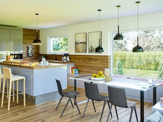 Fertighaus EVOLUTION 177 V4 von Bien-Zenker, Stadtvilla Innenansicht 1