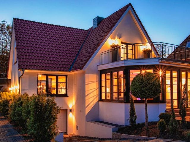 Massivhaus Haus Redder von GfG-Architektenhäuser,  Außenansicht 1