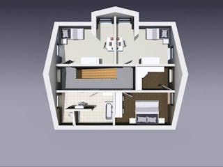 Massivhaus Hausidee "EFH 26" von BickelBau Massivhäuser,  Innenansicht 5
