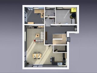 Massivhaus Hausidee "Modern2" von BickelBau Massivhäuser, Innenansicht 4