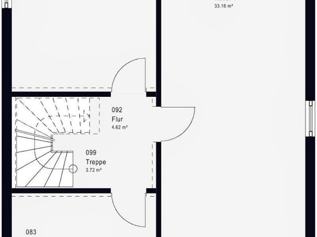 Fertighaus LifeStyle 13.01 F von massa haus Ausbauhaus ab 186999€, Cubushaus Innenansicht 4