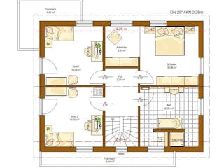 Fertighaus Musterhaus Göteborg von RENSCH-HAUS, Innenansicht 9