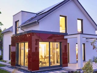 Fertighaus Musterhaus Stockholm von RENSCH-HAUS, Außenansicht 1