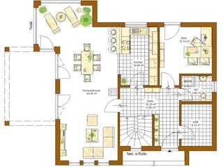Fertighaus Musterhaus Stockholm von RENSCH-HAUS, Innenansicht 3