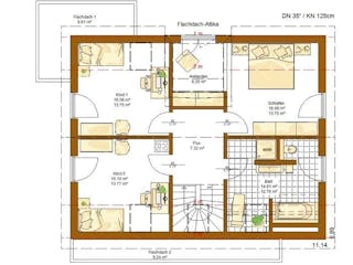 Fertighaus Musterhaus Stockholm von RENSCH-HAUS, Innenansicht 4