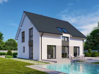 Fertighaus Point 153.1 von Danwood Schlüsselfertig ab 312300€, Satteldach-Klassiker Innenansicht 3