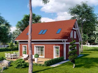 Fertighaus Point 154.10 von Danwood Schlüsselfertig ab 321200€, Satteldach-Klassiker Innenansicht 4