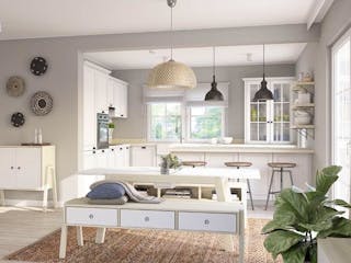 Fertighaus Point 154.10 von Danwood Schlüsselfertig ab 321200€, Satteldach-Klassiker Innenansicht 5