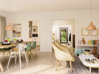 Fertighaus SOLUTION 242 V5 von Living Fertighaus Schlüsselfertig ab 563421€,  Innenansicht 4