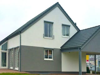 Fertighaus SOLUTION Gründau von Living Fertighaus,  Außenansicht 1