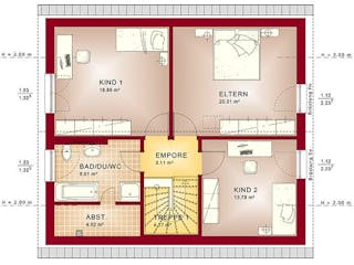 Fertighaus SOLUTION Gründau von Living Fertighaus, Innenansicht 2