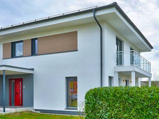 Fertighaus SOLUTION Hanau von Living Fertighaus,  Außenansicht 1
