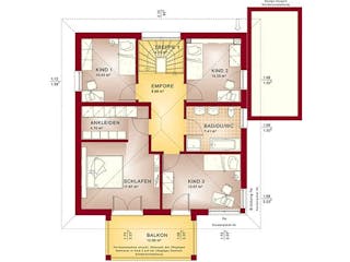 Fertighaus SOLUTION Hanau von Living Fertighaus,  Innenansicht 5