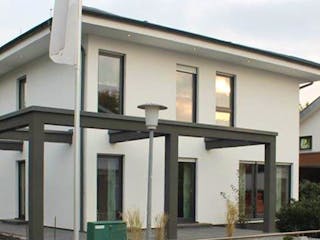 Fertighaus SOLUTION Mannheim von Living Fertighaus,  Außenansicht 1