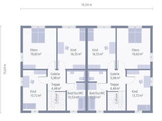 Fertighaus ZweiRaum 13 von OKAL Haus Schlüsselfertig ab 674900€, Stadtvilla Innenansicht 10