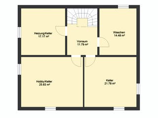 Massivhaus Klassik 110 von invivo haus Schlüsselfertig ab 460457€, Satteldach-Klassiker Grundriss 3