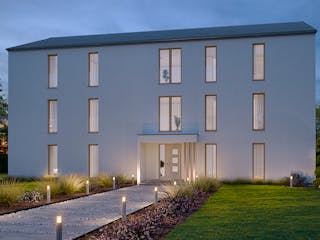 Fertighaus Mehrfamilienhaus More 6.1 von KAMPA - Mehrfamilienhäuser Schlüsselfertig ab 1881327€, Außenansicht 2