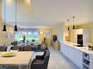 Fertighaus LANOS 5.1790 von KAMPA Schlüsselfertig ab 842311€, Satteldach-Klassiker Innenansicht 1