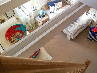 Fertighaus TRITOS 1.1927 von KAMPA, Fachwerk Innenansicht 8