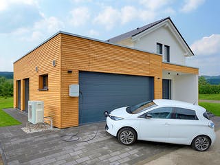 Fertighaus LANOS 2.1460 von KAMPA Schlüsselfertig ab 691931€, Satteldach-Klassiker Außenansicht 14