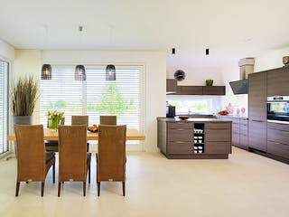 Fertighaus LANOS 2.1460 von KAMPA Schlüsselfertig ab 691931€, Satteldach-Klassiker Außenansicht 5