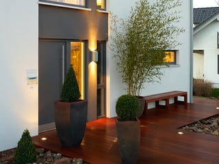 Fertighaus SETROS 1.1621 von KAMPA Schlüsselfertig ab 571584€, Stadtvilla Außenansicht 3