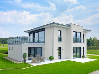 Fertighaus SETROS 3.2010 von KAMPA Schlüsselfertig ab 766815€, Stadtvilla Außenansicht 1