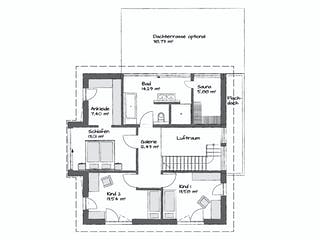 Fertighaus SETROS 3.2010 von KAMPA Schlüsselfertig ab 766815€, Stadtvilla Grundriss 2