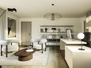 Fertighaus Signature S257 von KAMPA Schlüsselfertig ab 784427€, Stadtvilla Innenansicht 1