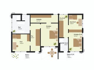 Fertighaus Haus Ehrenbach von Keitel-Haus Schlüsselfertig ab 648586€, Cubushaus Grundriss 2