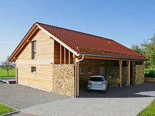 Fertighaus Haus Lengwil von Keitel-Haus Schlüsselfertig ab 394078€, Satteldach-Klassiker Außenansicht 2