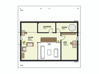 Fertighaus Haus Lengwil von Keitel-Haus Schlüsselfertig ab 394078€, Satteldach-Klassiker Grundriss 2