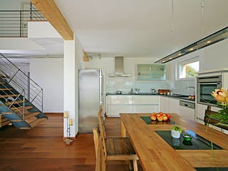 Fertighaus Haus Lengwil von Keitel-Haus Schlüsselfertig ab 394078€, Satteldach-Klassiker Innenansicht 1