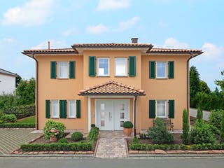 Fertighaus Haus Weingarten von Keitel-Haus Schlüsselfertig ab 450152€, Stadtvilla Außenansicht 1